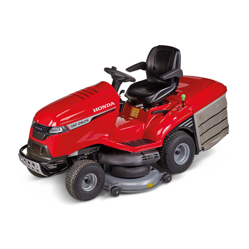 Tractoraș de gazon Honda HF2625K1 HTEH / 18,9CP / 122CM / 350L / Mulching / coș cu descărcare electrică