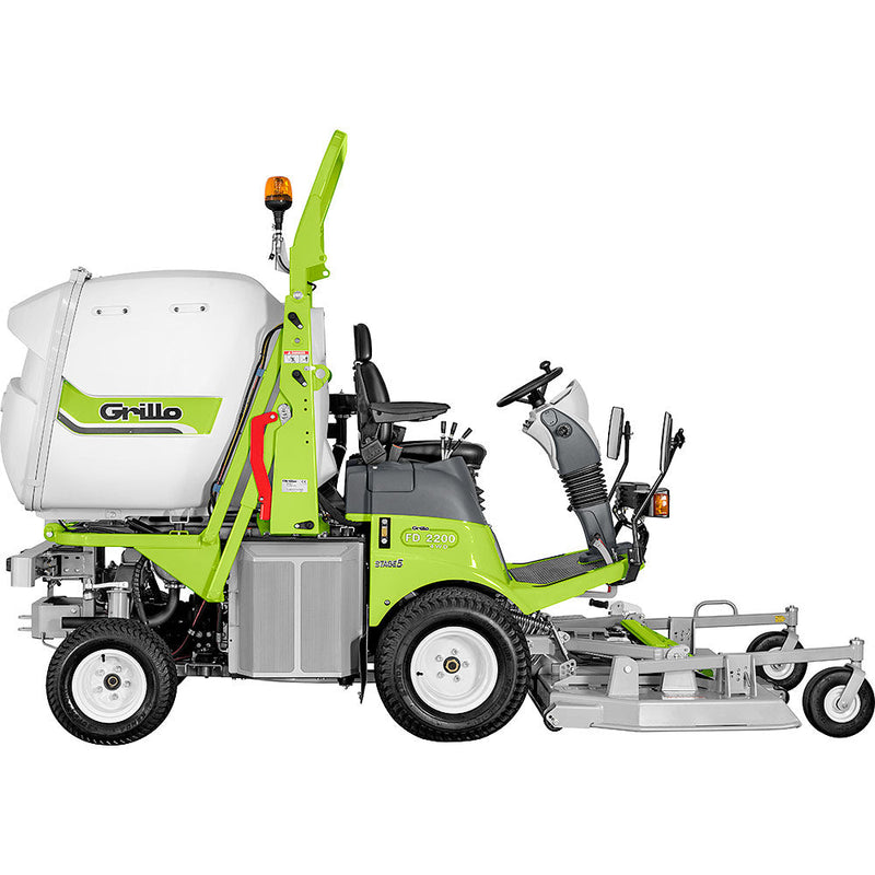 Tractoraș de tuns multifuncțional Grillo FD 2200 4WD cu platou de 155 cm, 37CP, 155CM, 15000 mp/h