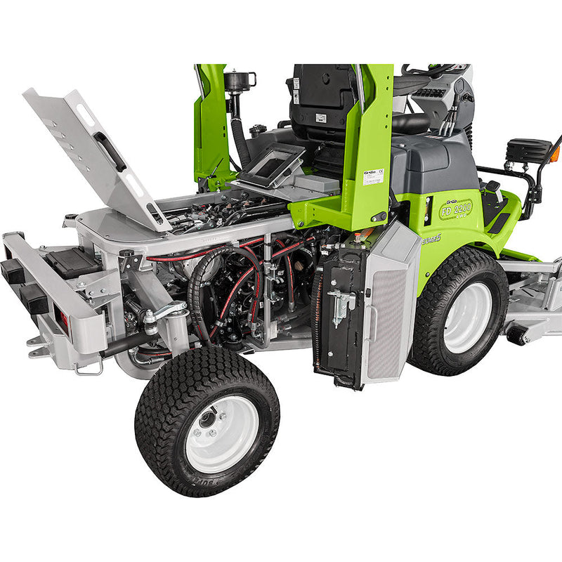 Tractoraș de tuns multifuncțional Grillo FD 2200 4WD cu platou de 155 cm, 37CP, 155CM, 15000 mp/h