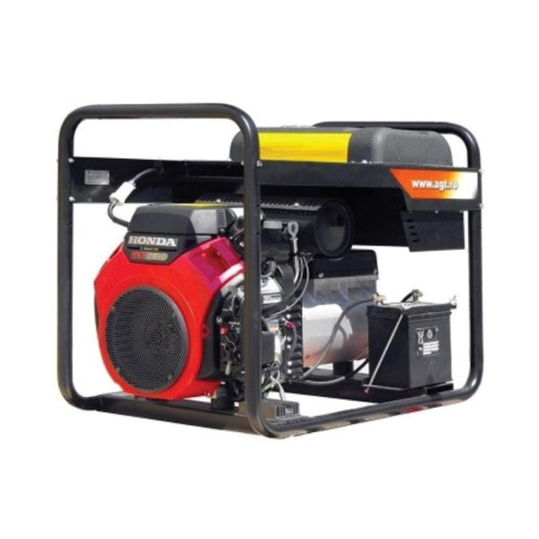 Generator curent trifazic AGT 14503 HSBE R16, 16kVA / 8kVA, motor Honda GX630 Euro2, 24,6CP, pe benzină, protecție termică, contor orar, starter electric