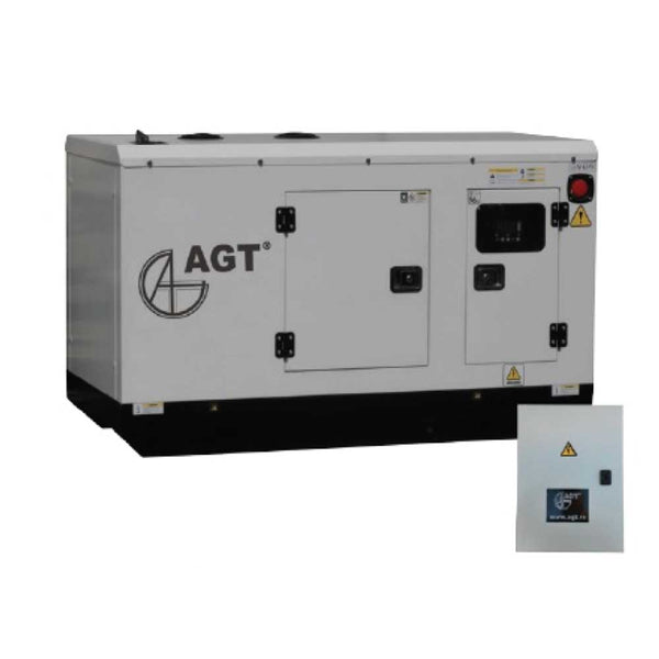 Generator curent staționar trifazat AGT 155 DSEA, 154kVA, 185CP, diesel, starter electric, răcire cu lichid, AVR