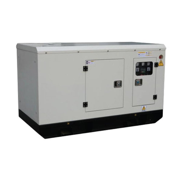 Generator curent staționar trifazat AGT 20 DSEA, 20kVA, 31CP, diesel, starter electric, bujii incandescente, răcire cu lichid