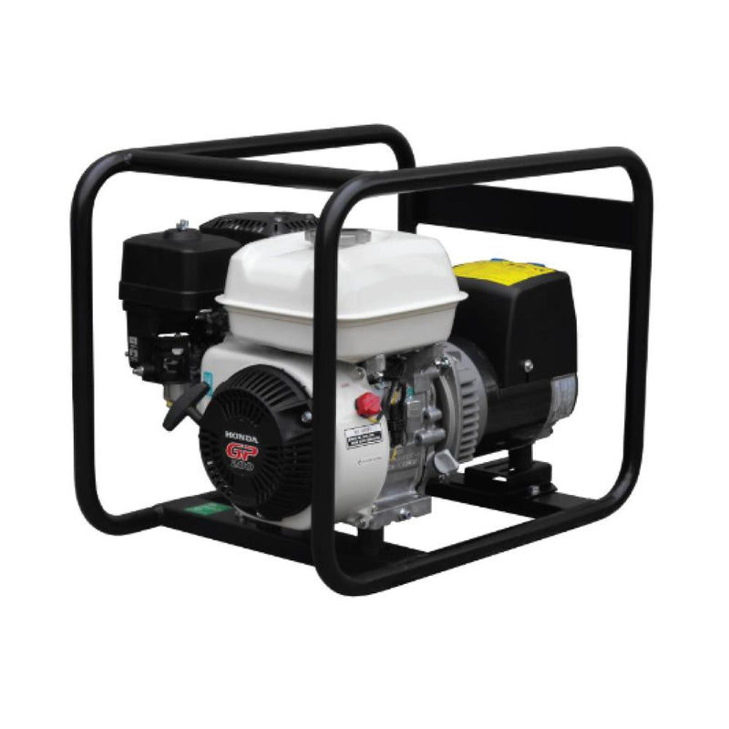 Generator curent monofazic AGT 2501 HSB SE, 2,2kVA, motor Honda GP160, 5,5CP, pe benzină, pornire electrică