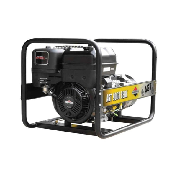 Generator curent trifazic AGT 9003 BSBE SE, 8kVA / 5kVA, motor BRIGGS & STRATTON SERIES 2100, 14CP, pe benzină, protecție termică, senzor lipsă ulei, contor orar, starter electric