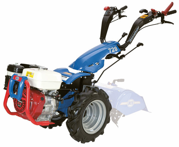 Motocultivator BCS 728PS cu motor Honda GX270 8,4CP, roți 4,00-10