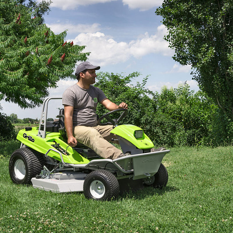 Tractoraș de tuns și tocat gazonul Grillo MD 22N, 18CP, 110CM