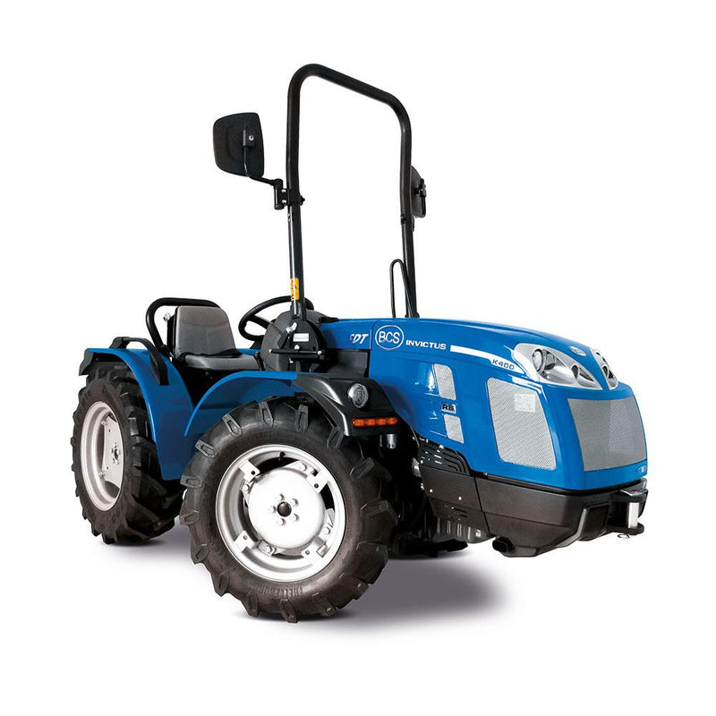 Tractor BCS Invictus K400 SDT RS, roți viratoare, 35CP, tracțiune 4X4, ambreiaj monodisc sec