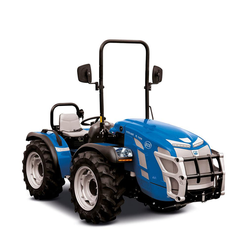 Tractor BCS Vithar L80 RS, roți viratoare, 75.3CP, tracțiune 4X4, ambreiaj multidisc, în baie ulei