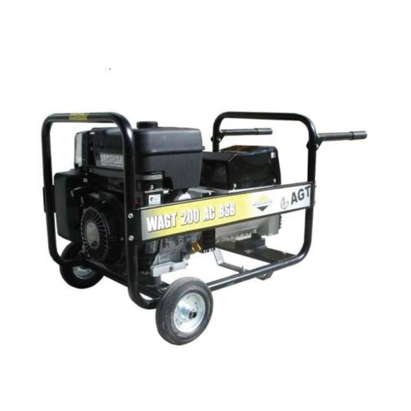 Generator curent de sudură WAGT 200 AC BSB SE, 7kVA, motor BRIGGS & STRATTON Vanguard, 13CP, pe benzină, protecție termică, senzor lipsă ulei, contor orar, starter manual