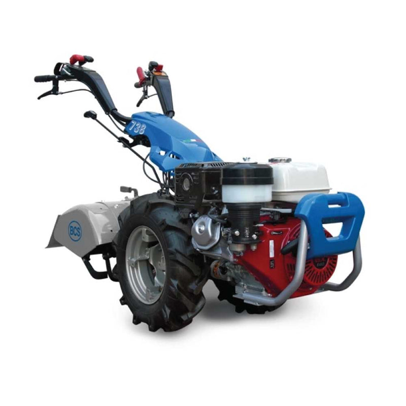 Motocultivator BCS 738PS Reversibil GX270 8,5CP, roți 5,00 – 10