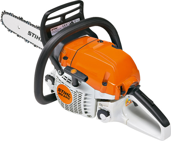 Motoferăstrău Stihl MS 241 C-M, 3CP, 40CM, 1,3MM, cod 11432000259 + CADOU: Lanț de rezervă + Ulei amestec 0.5 litri + Ulei de lanț 1 litru