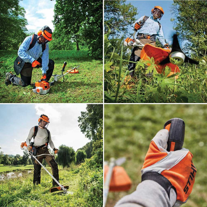 Motocoasă Stihl FS 240, benzină, 2,3CP, motor 2T, cuțit tufișuri (inclus) și cap tăietor cu fir (opțional) + CADOU: AutoCut 25-2 + Ulei amestec 0.5 litri