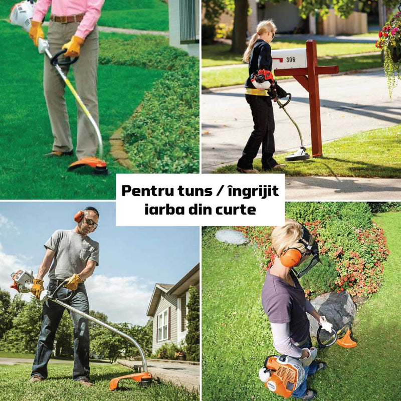 Motocoasă Stihl FS 45, benzină, 1CP, 2T, cap tăietor cu fir (inclus)