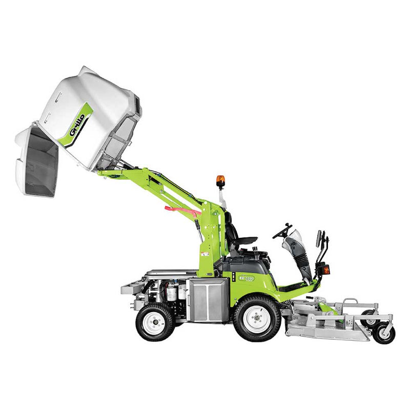 Tractoraș de tuns multifuncțional Grillo FD 2200 4WD cu platou de 155 cm, 37CP, 155CM, 15000 mp/h