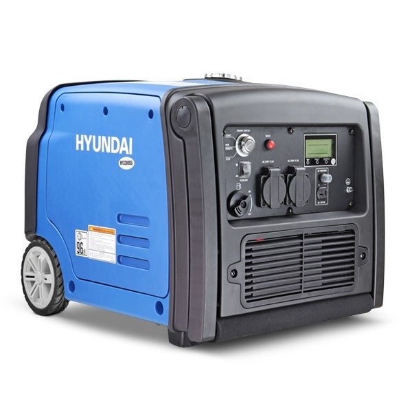 Generator de curent monofazat, tip inverter, Hyundai HY3200SEi, 4.4CP, 3.2kW, 7.8L (include telecomandă pornire)