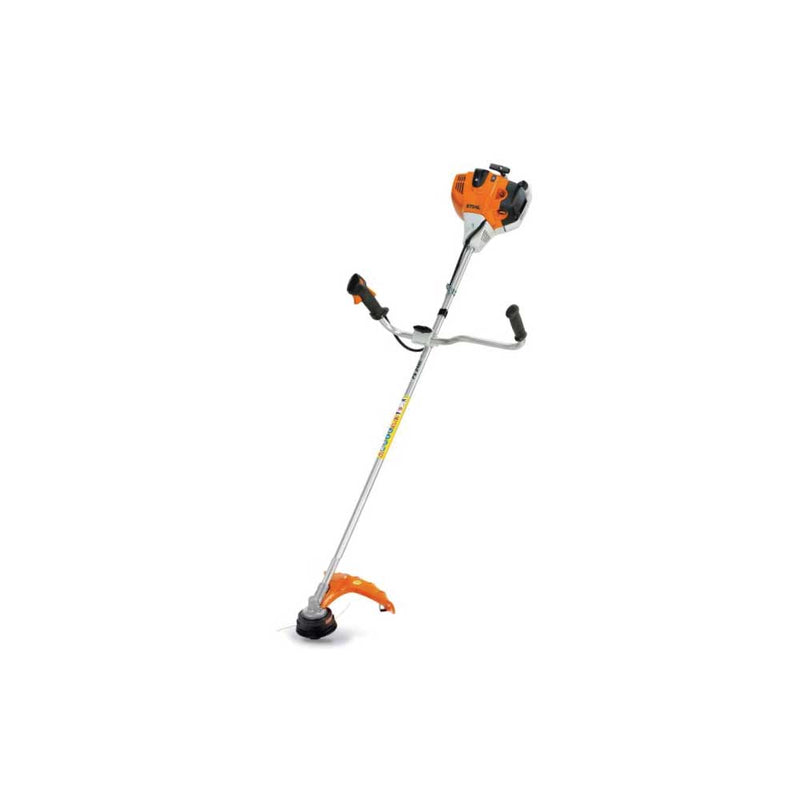 Motocoasă Stihl FS 240, benzină, 2,3CP, motor 2T, cuțit tufișuri (inclus) și cap tăietor cu fir (opțional) + CADOU: AutoCut 25-2 + Ulei amestec 0.5 litri