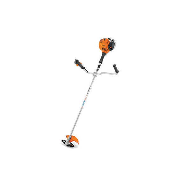 Motocoasă Stihl FS 70 C-E, benzină, 1,2CP, motor 2T, tehnologie 4-MIX, cuțit iarbă (inclus) și cap tăietor cu fir (opțional) + CADOU: Ulei amestec 0.5 litri