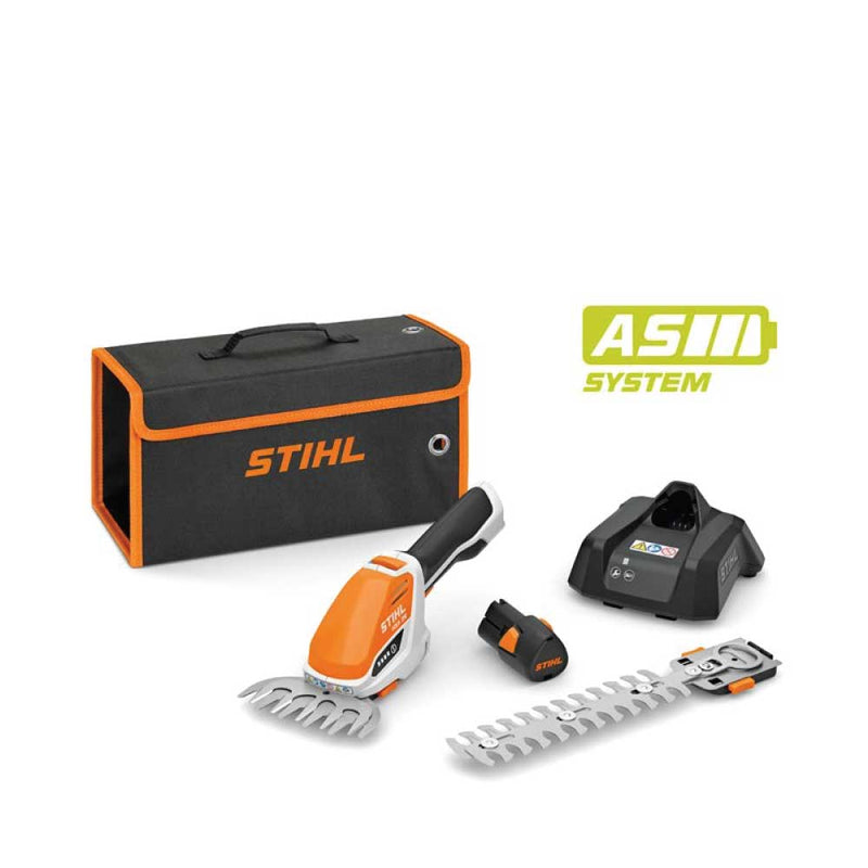 Foarfecă pe baterie Stihl HSA 26, pentru tuns gard viu și cosmetizat gazon