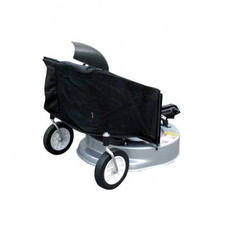 Mașină de tuns gazon cu sac colector de 60 litri pentru utilaje BCS cu roți 5,0-10, 56 cm, cod 92190784